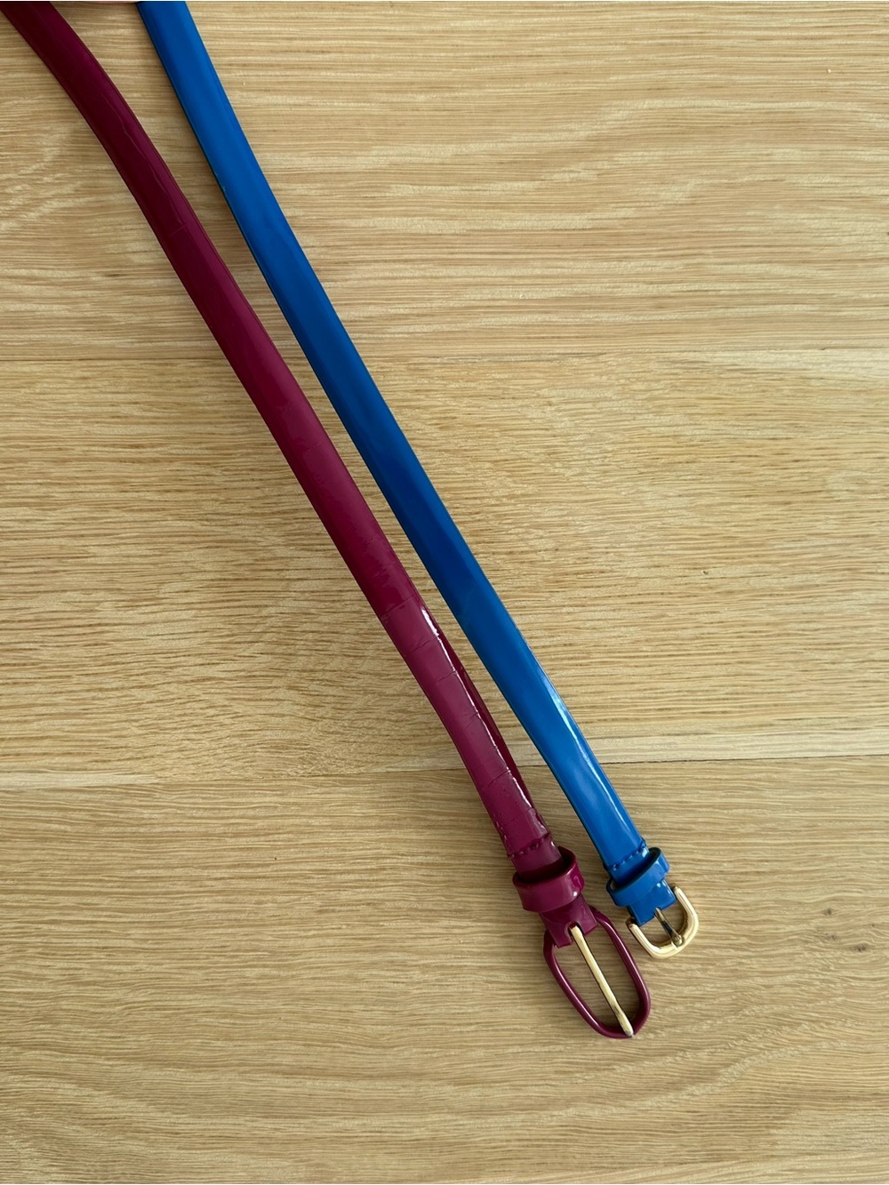 J.CREW - 2 THIN BELTS - SIZE SMALL